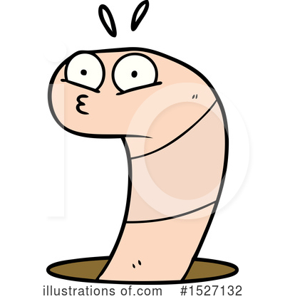 Royalty-Free (RF) Worm Clipart Illustration by lineartestpilot - Stock Sample #1527132