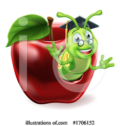Royalty-Free (RF) Worm Clipart Illustration by AtStockIllustration - Stock Sample #1706152