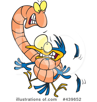 Royalty-Free (RF) Worm Clipart Illustration by toonaday - Stock Sample #439652