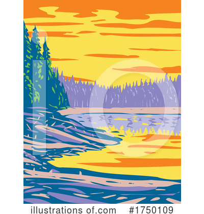 Yellowstone Clipart #1750109 by patrimonio