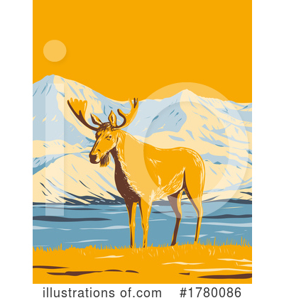 Moose Clipart #1780086 by patrimonio