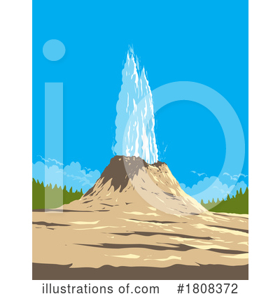 Yellowstone Clipart #1808372 by patrimonio