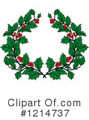 Wreath Clipart #1214737 by Vector Tradition SM