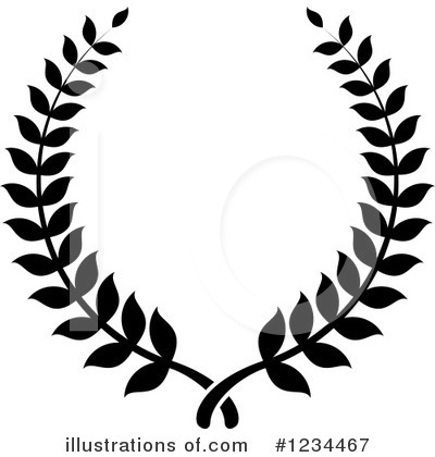 Wreath Clipart #1234467 by Vector Tradition SM