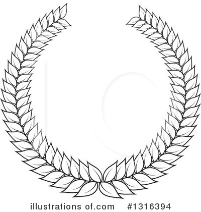 Wreath Clipart #1316394 by KJ Pargeter