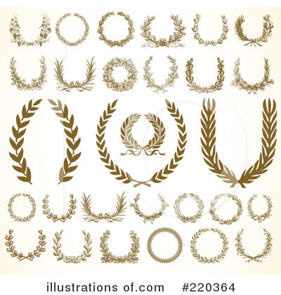 Wreaths Clipart #220364 by BestVector