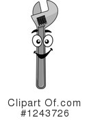 Wrench Clipart #1243726 by Vector Tradition SM