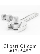 Wrench Clipart #1315487 by KJ Pargeter
