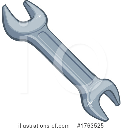 Royalty-Free (RF) Wrench Clipart Illustration by AtStockIllustration - Stock Sample #1763525