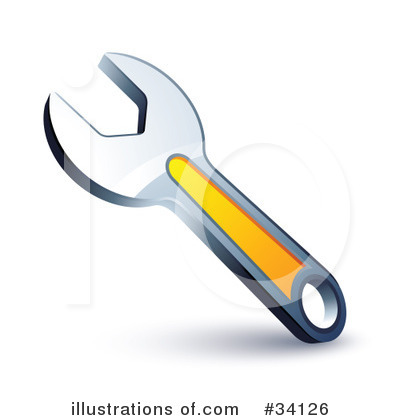 Wrench Clipart #34126 by beboy