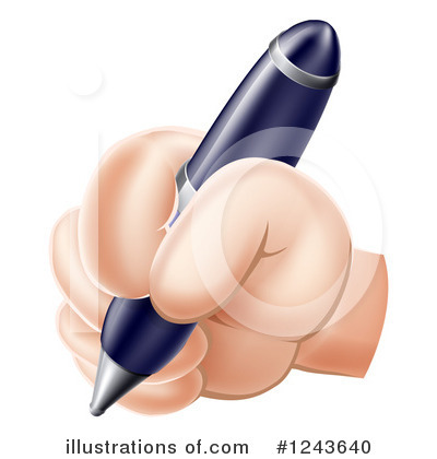 Pens Clipart #1243640 by AtStockIllustration
