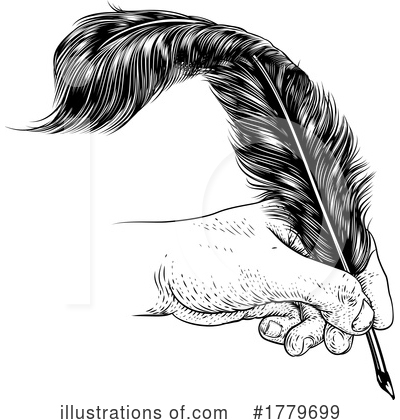 Feather Quill Clipart #1779699 by AtStockIllustration