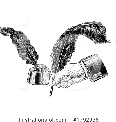 Feather Clipart #1792938 by AtStockIllustration