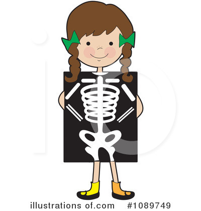 Bones Clipart #1089749 by Maria Bell