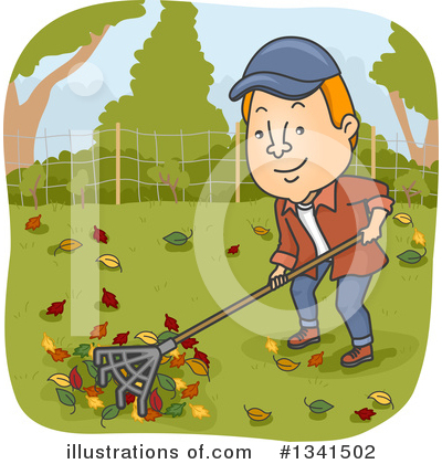 Royalty-Free (RF) Yard Work Clipart Illustration by BNP Design Studio - Stock Sample #1341502
