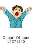 Yawning Clipart #1271810 by BNP Design Studio