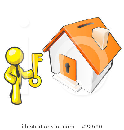 House Clipart #22590 by Leo Blanchette