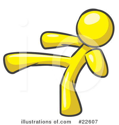 Royalty-Free (RF) Yellow Collection Clipart Illustration by Leo Blanchette - Stock Sample #22607