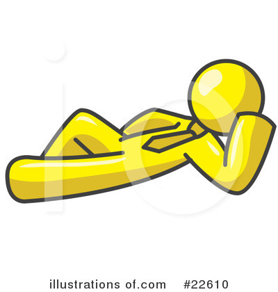 Royalty-Free (RF) Yellow Collection Clipart Illustration by Leo Blanchette - Stock Sample #22610