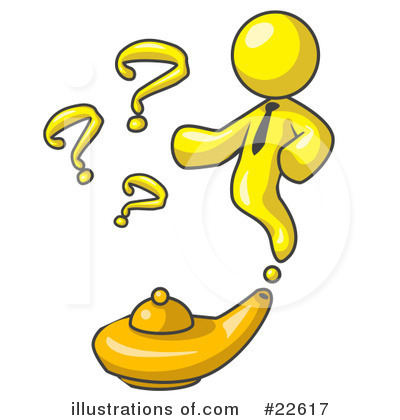 Royalty-Free (RF) Yellow Collection Clipart Illustration by Leo Blanchette - Stock Sample #22617