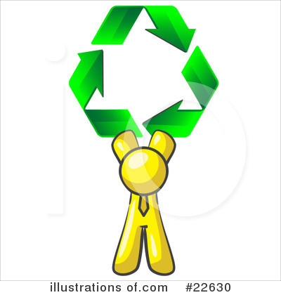 Recycle Clipart #22630 by Leo Blanchette
