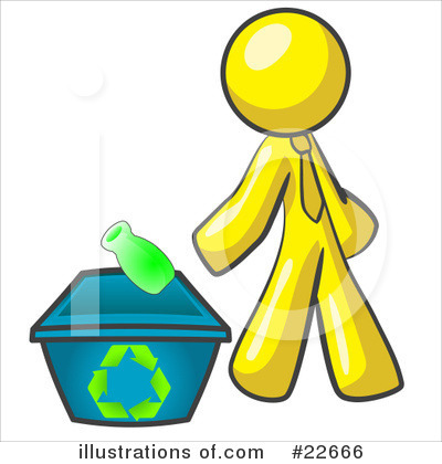 Recycle Bin Clipart #22666 by Leo Blanchette