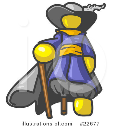 Royalty-Free (RF) Yellow Collection Clipart Illustration by Leo Blanchette - Stock Sample #22677