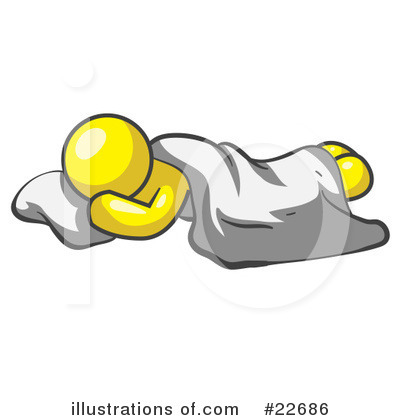 Sleeping Clipart #22686 by Leo Blanchette