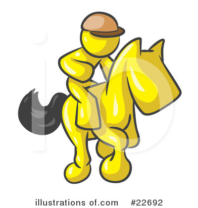 Royalty-Free (RF) Yellow Collection Clipart Illustration by Leo Blanchette - Stock Sample #22692