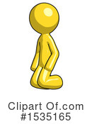 Yellow Design Mascot Clipart #1535165 by Leo Blanchette