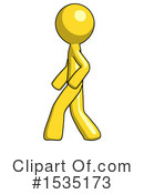 Yellow Design Mascot Clipart #1535173 by Leo Blanchette