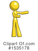 Yellow Design Mascot Clipart #1535178 by Leo Blanchette