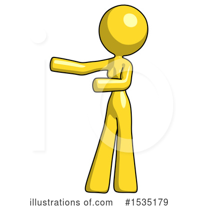 Royalty-Free (RF) Yellow Design Mascot Clipart Illustration by Leo Blanchette - Stock Sample #1535179