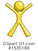 Yellow Design Mascot Clipart #1535189 by Leo Blanchette
