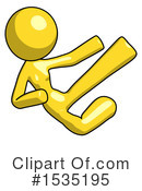 Yellow Design Mascot Clipart #1535195 by Leo Blanchette