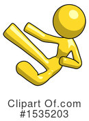 Yellow Design Mascot Clipart #1535203 by Leo Blanchette