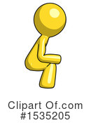 Yellow Design Mascot Clipart #1535205 by Leo Blanchette