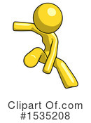 Yellow Design Mascot Clipart #1535208 by Leo Blanchette