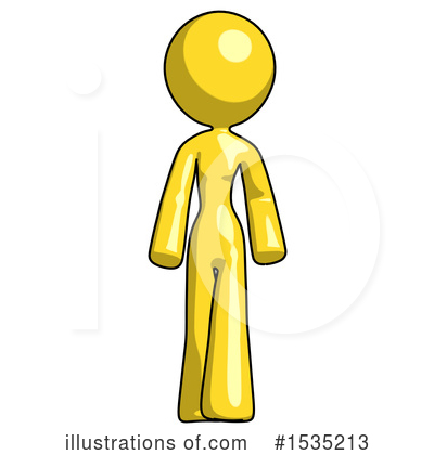 Yellow Design Mascot Clipart #1535213 by Leo Blanchette