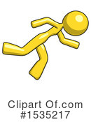 Yellow Design Mascot Clipart #1535217 by Leo Blanchette