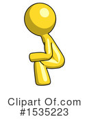 Yellow Design Mascot Clipart #1535223 by Leo Blanchette