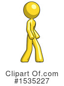 Yellow Design Mascot Clipart #1535227 by Leo Blanchette