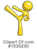 Yellow Design Mascot Clipart #1535230 by Leo Blanchette