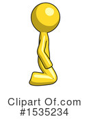 Yellow Design Mascot Clipart #1535234 by Leo Blanchette