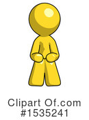Yellow Design Mascot Clipart #1535241 by Leo Blanchette