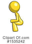 Yellow Design Mascot Clipart #1535242 by Leo Blanchette