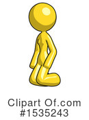 Yellow Design Mascot Clipart #1535243 by Leo Blanchette