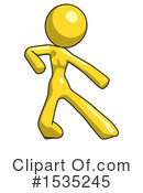 Yellow Design Mascot Clipart #1535245 by Leo Blanchette
