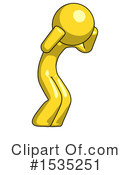 Yellow Design Mascot Clipart #1535251 by Leo Blanchette