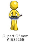 Yellow Design Mascot Clipart #1535255 by Leo Blanchette